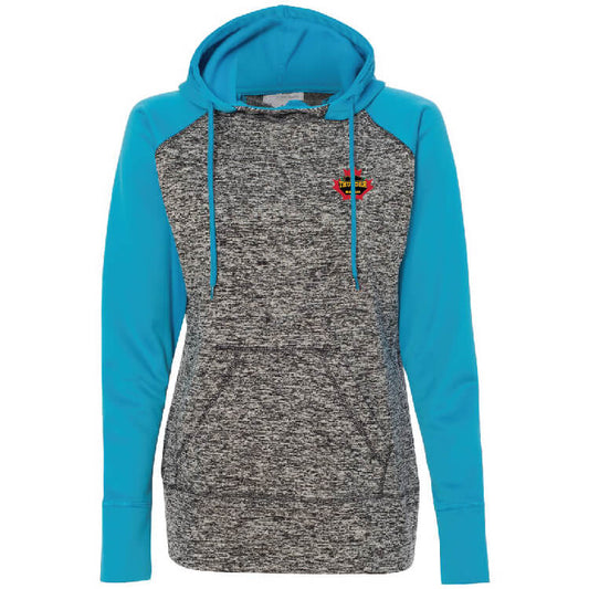 TSCA209. Ladies' Fleece Hooded Pullover Sweatshirt