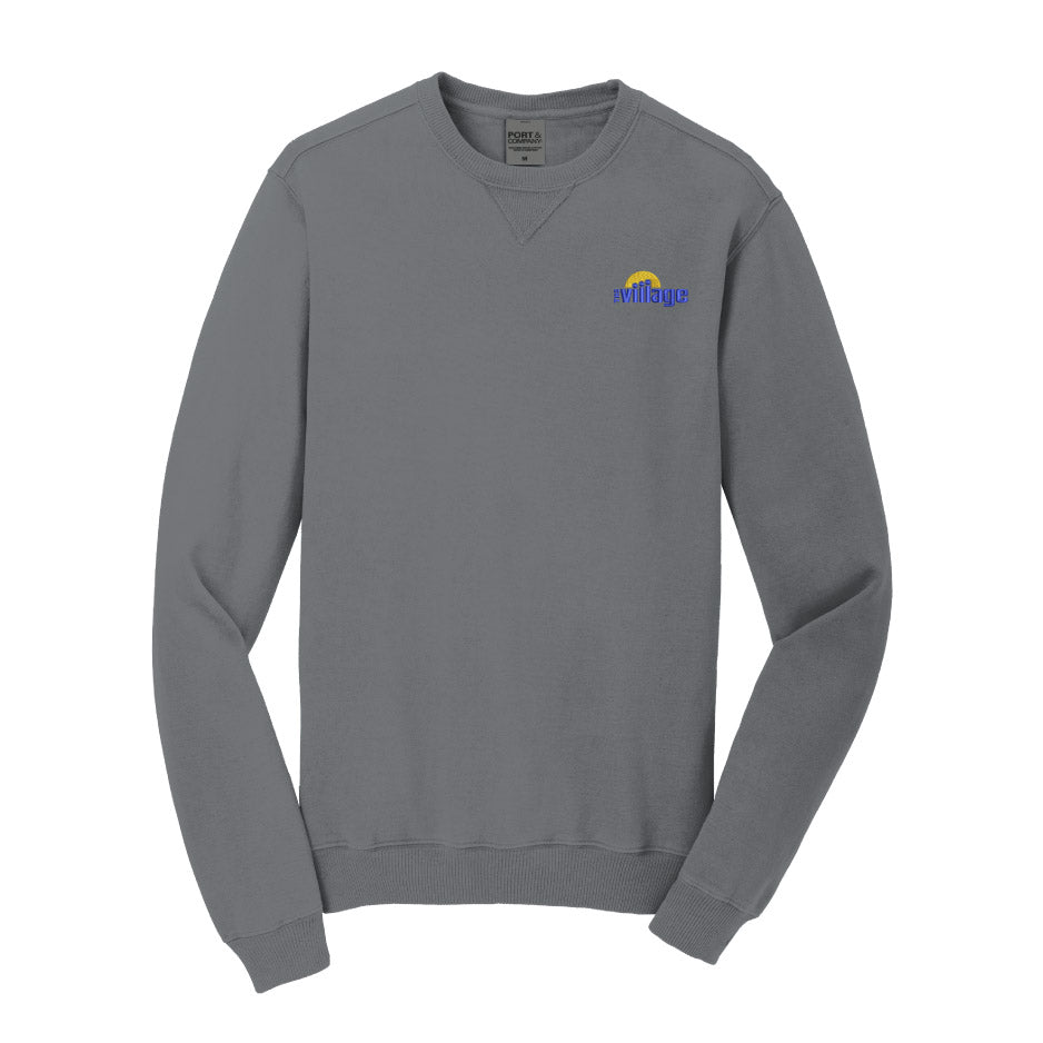 VFSC219. Port & Company® Beach Wash® Garment-Dye Sweatshirt