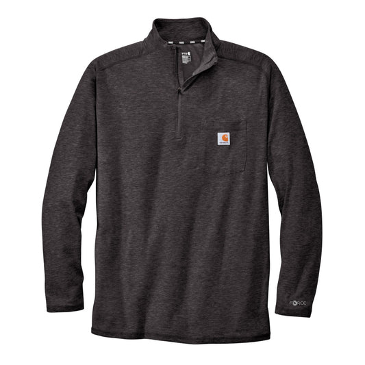 EAPC236. Carhartt Force® 1/4-Zip Long Sleeve T-Shirt