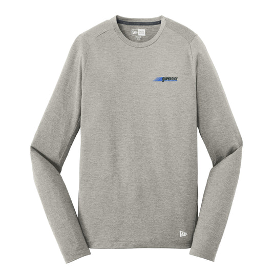 HPI304. New Era® Series Performance Long Sleeve Crew Tee
