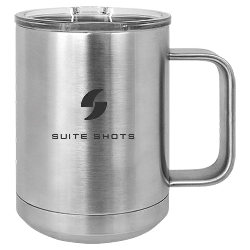 SST500. 15oz Polar Camel Handled Insulated Mug