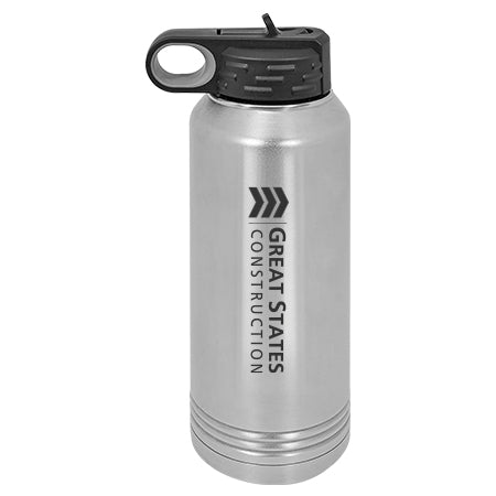 GSC506. 32oz. Black Polar Camel Water Bottle