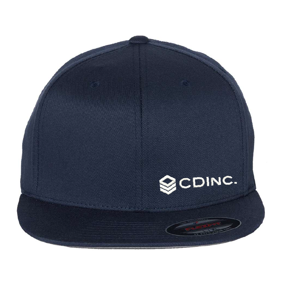 EAPC518. Flexfit® Pro-Baseball On Field Flat Bill Cap