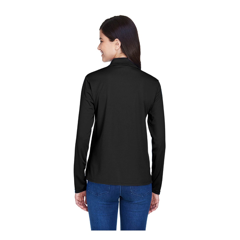 UNDFMS. Ladies' Pinnacle Performance Long Sleeve Piqué Polo
