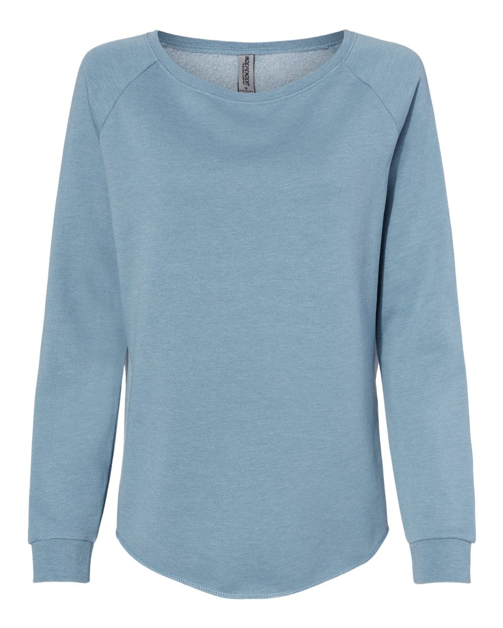 XA211.Independent Trading Co. - Women's California Wave Wash Crewneck Sweatshirt