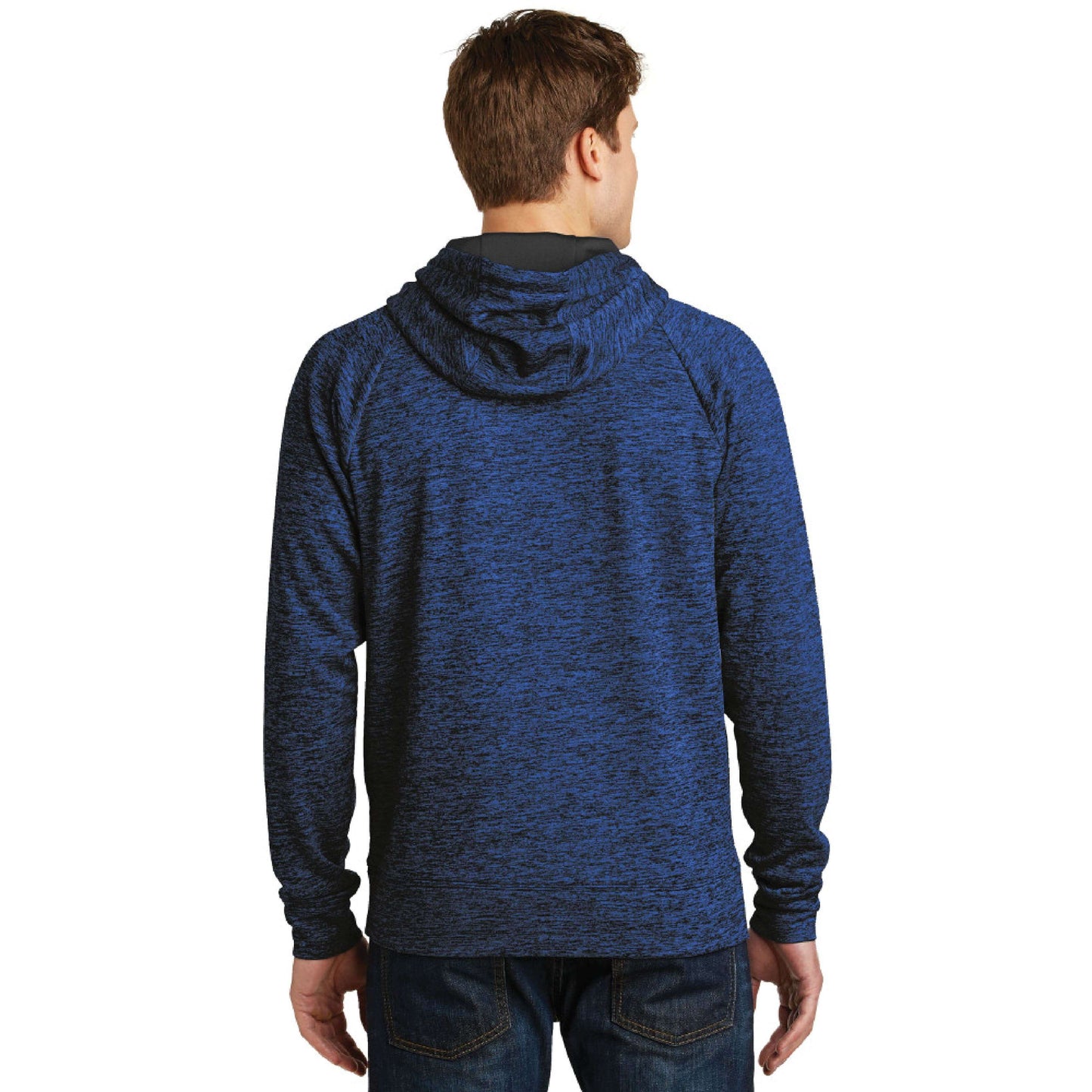 CAPLP203. PosiCharge® Electric Heather Fleece Hooded Pullover