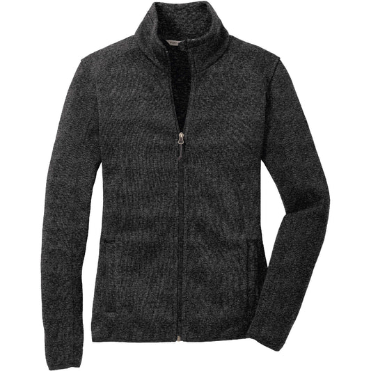 GC229. Women's Port Authority® Sweater Fleece Jacket