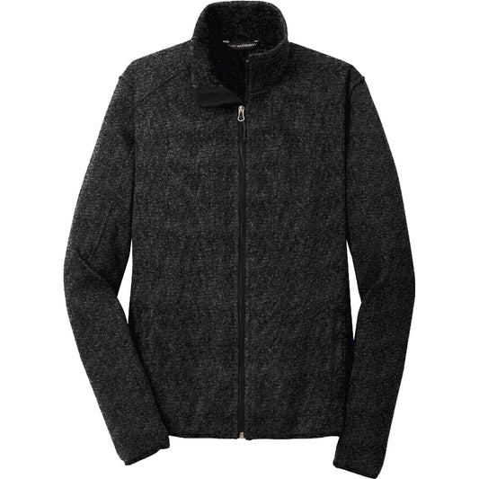 GC127. Port Authority® Sweater Fleece Jacket