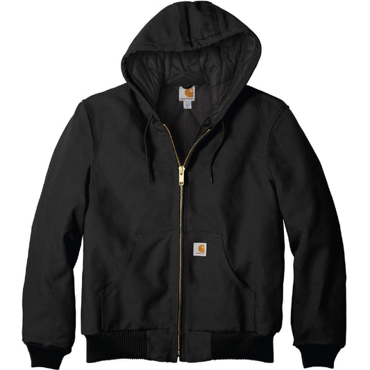 RDOT241. Carhartt® Quilted-Flannel-Lined Duck Active Jacket