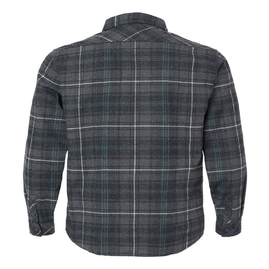 WYS224. Burnside Open Pocket Flannel Shirt