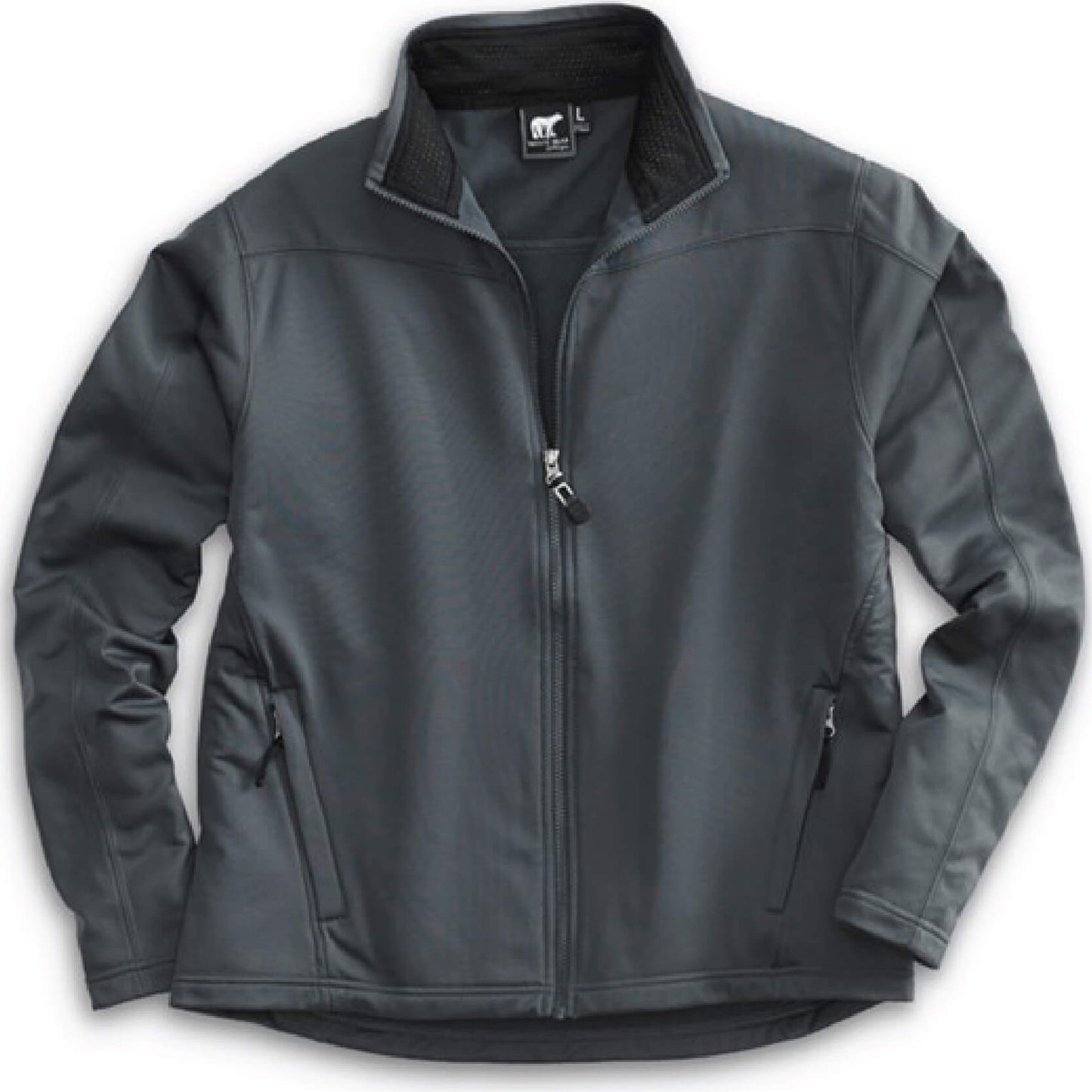 FLAG205. Men's White Bear Performance Full-Zip Pullover