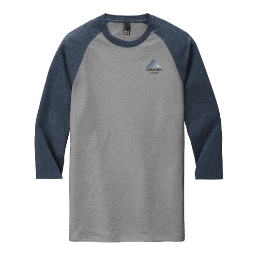 TRCN311. District ® Perfect Tri ® 3/4-Sleeve Raglan