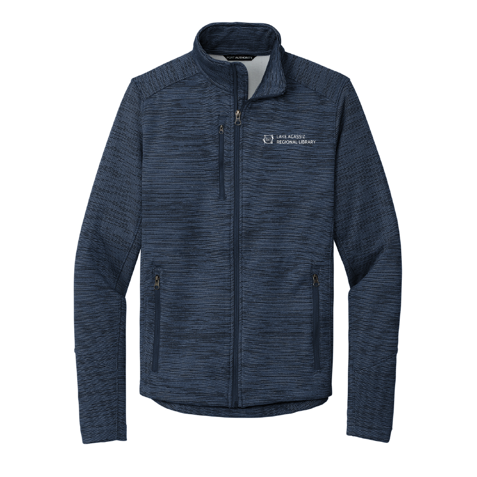 LAL204. Port Authority® Men's Digi-Stripe Fleece Jacket