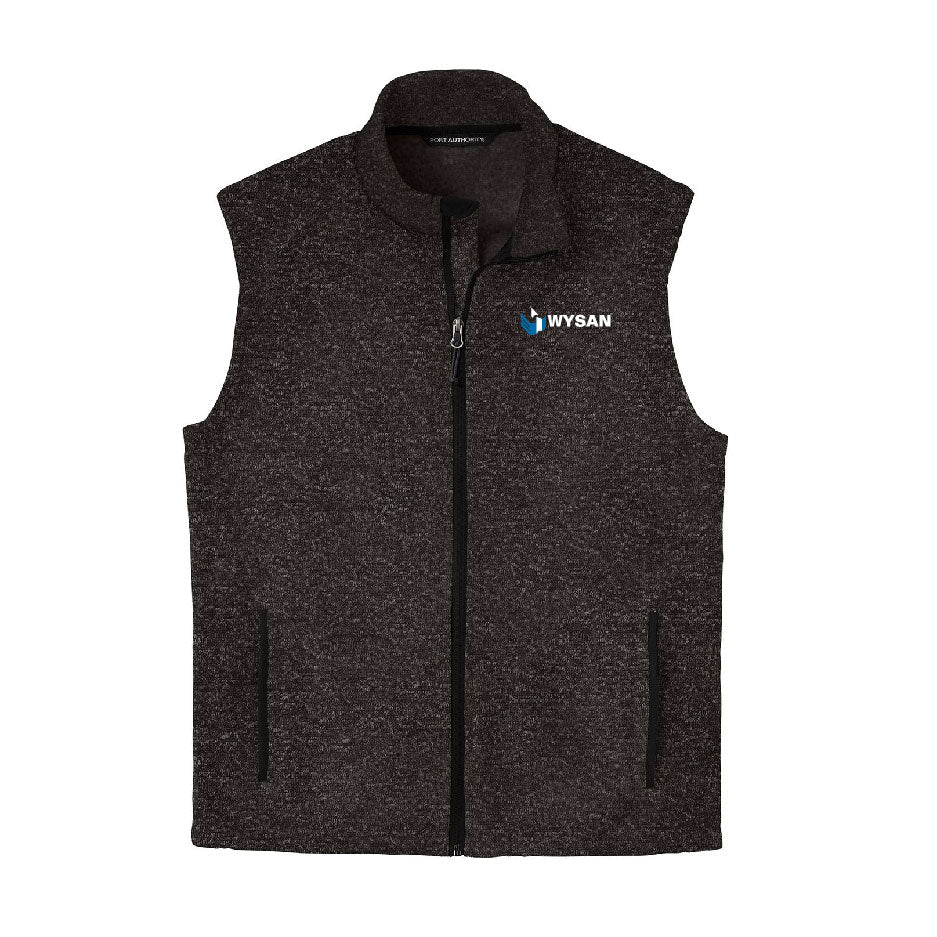WYS219. Port Authority Sweater Fleece Vest