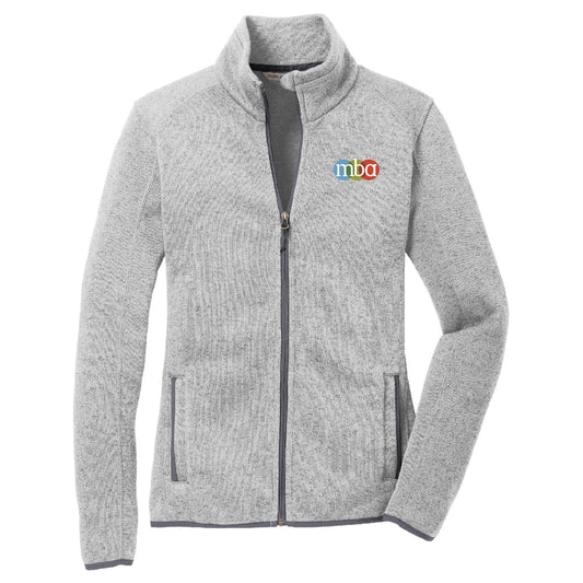MBA200. Port Authority Sweater Fleece Jacket