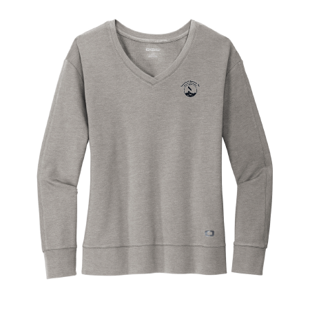 IBI119. OGIO® Ladies Luuma Flex Long Sleeve V-Neck