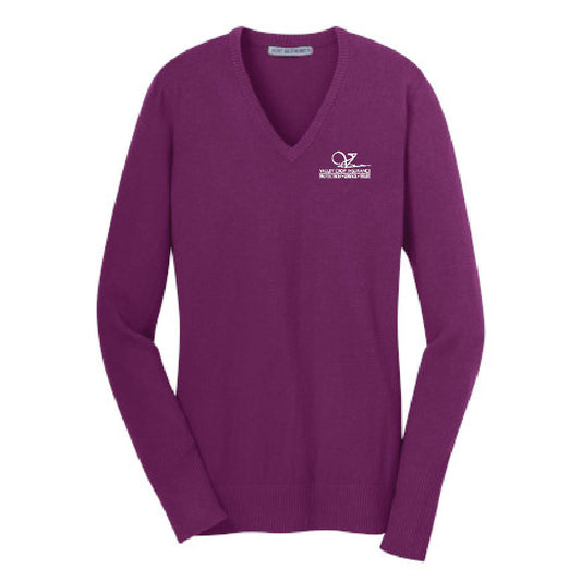 HI101. Port Authority Ladies V-Neck Sweater