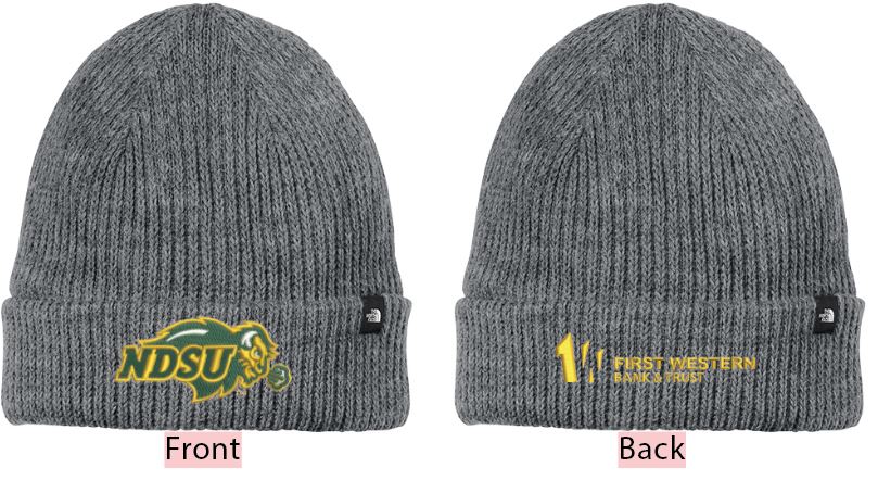 NDSUFW500. The North Face® Circular Rib Beanie