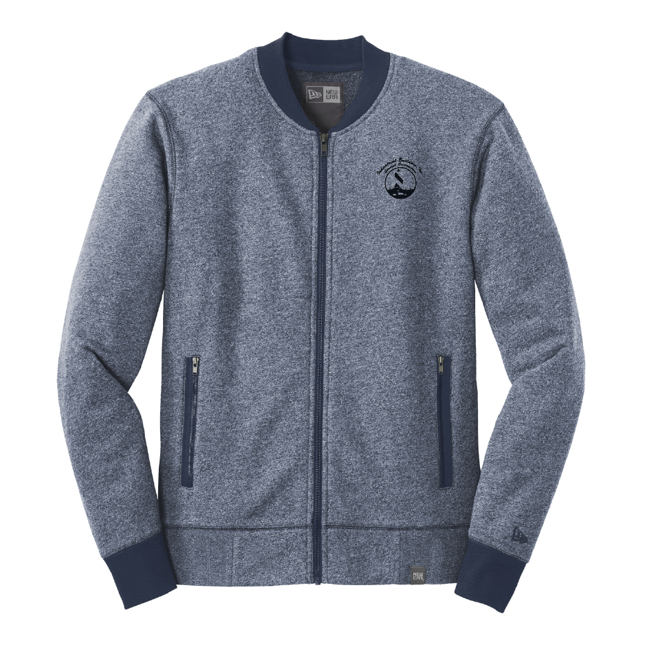 IBI225. New Era ® French Terry Baseball Full-Zip