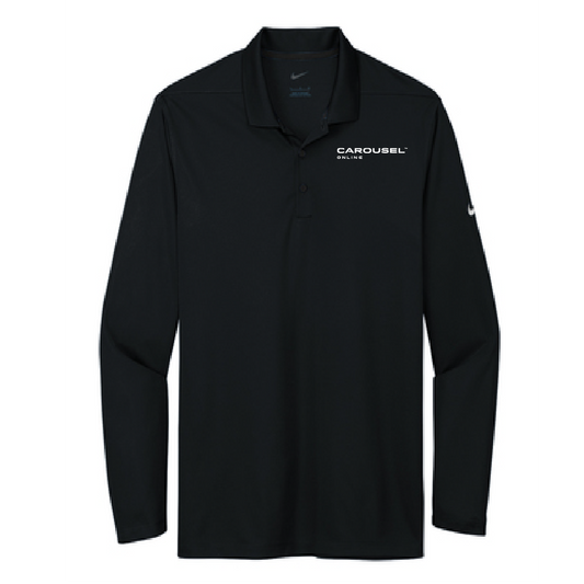 CO203. Nike Dri-FIT Micro Pique 2.0 Long Sleeve Polo