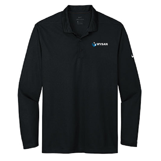 WYS214. Nike Dri-FIT Micro Pique 2.0 Long Sleeve Polo
