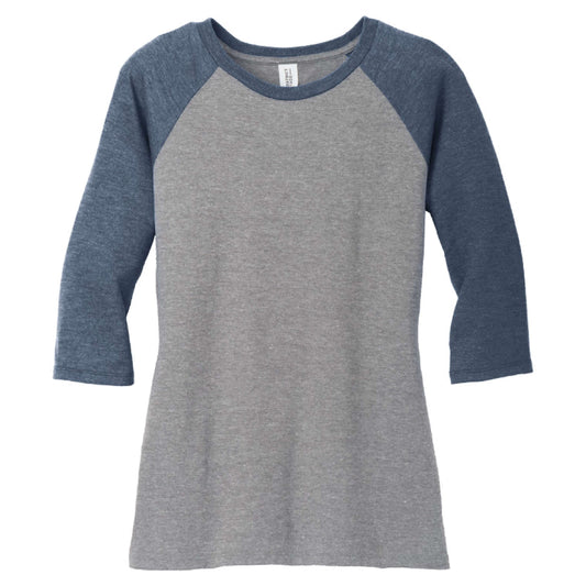 CAPLP109. Ladies' Perfect Tri ® 3/4-Sleeve Raglan