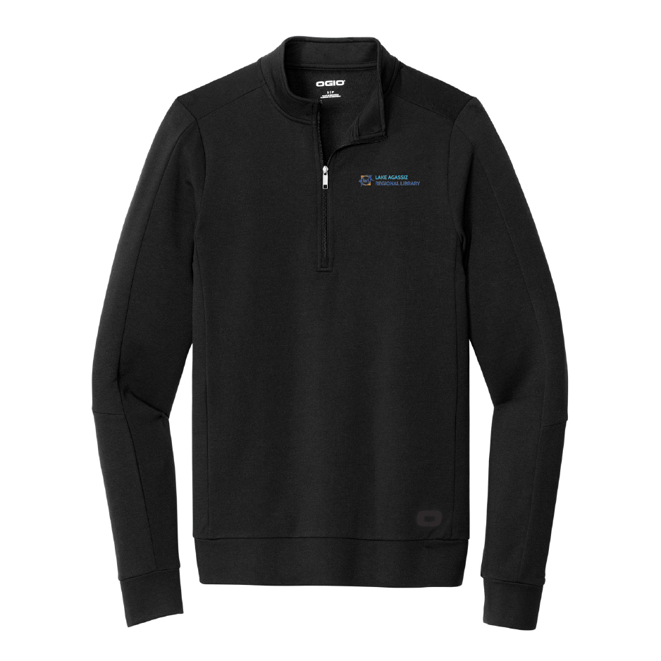 LAL203. OGIO® Men's Luuma 1/2 Zip Fleece Pullover Personal Touch