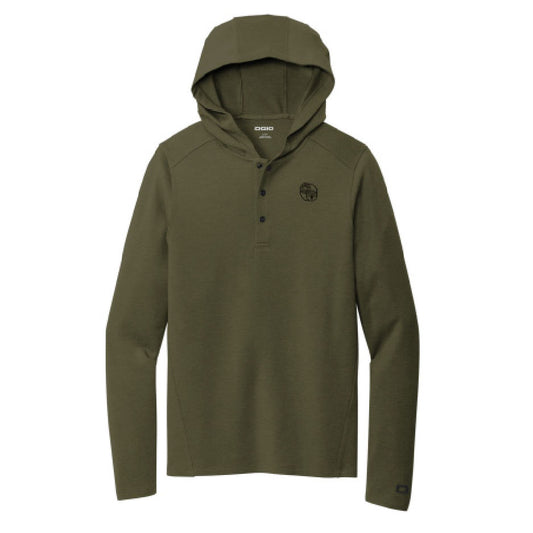 ACS225. OGIO® Luuma Flex Hooded Henley