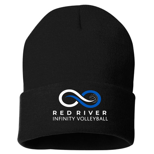 RRIV510. Sportsman Solid 12" Cuffed Beanie