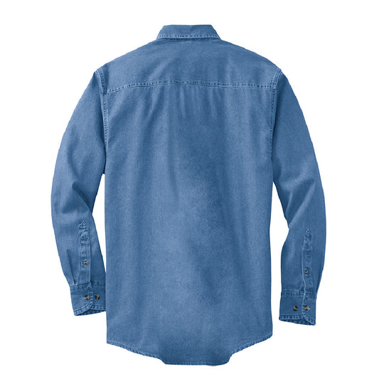 WYS222. Port Authority® Long Sleeve Denim Shirt