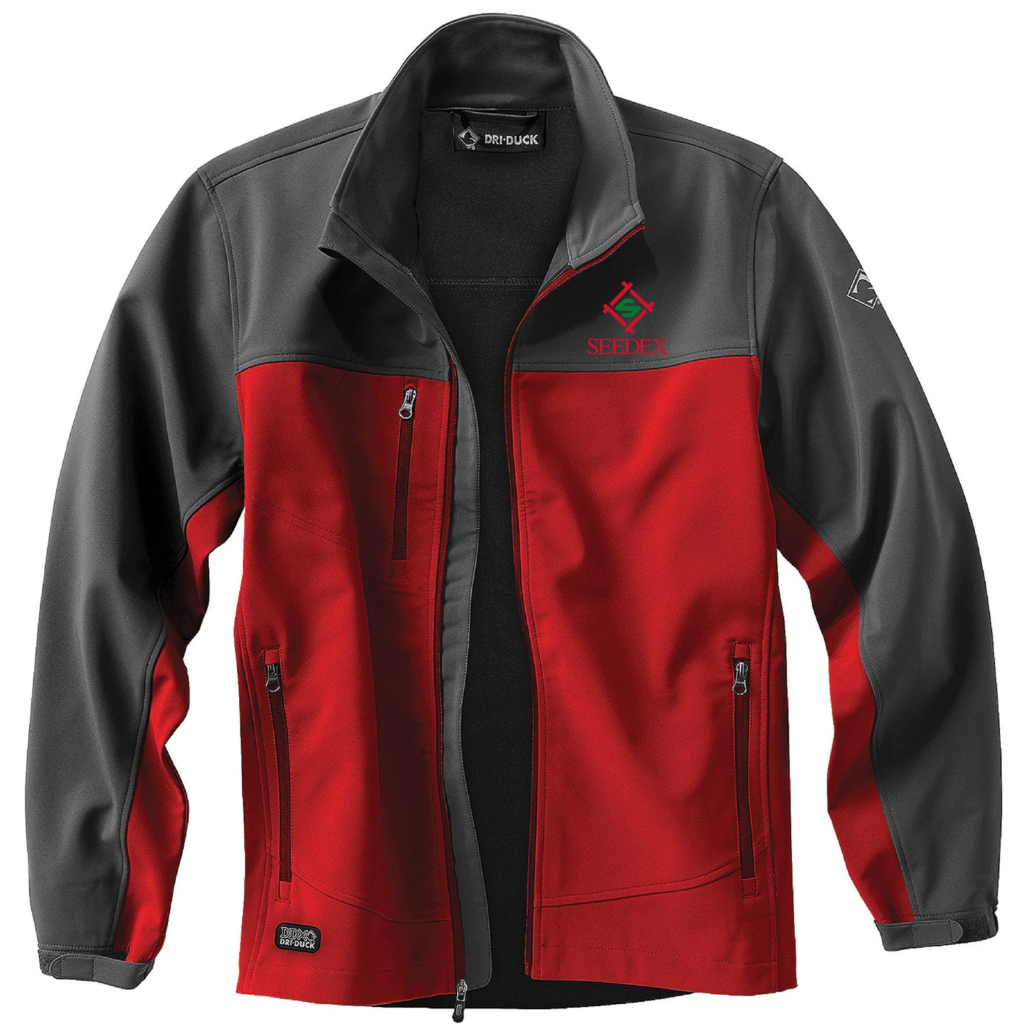 SDX211. Men's Poly/Spandex Motion Full-Zip Softshell Jacket