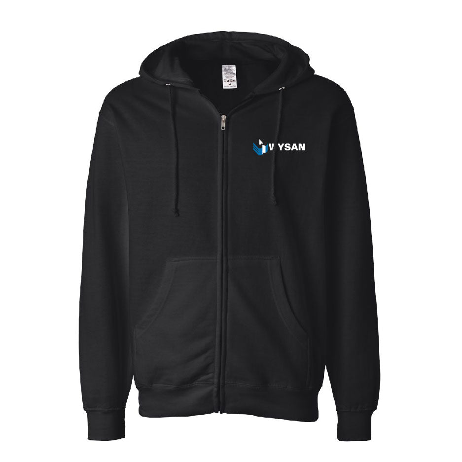 WYS309. Independent Trading Co. - Midweight Full-Zip Hooded Sweatshirt