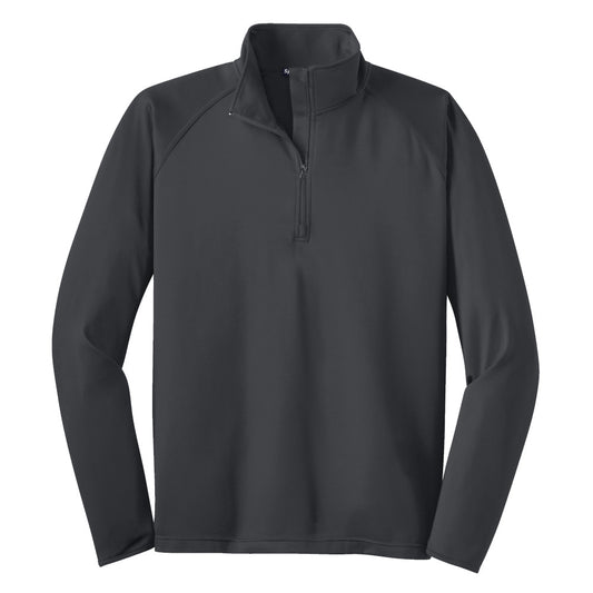 CC102. Men's Sport-Tek®Sport-Wick® Stretch 1/2-Zip Pullover Sweatshirt