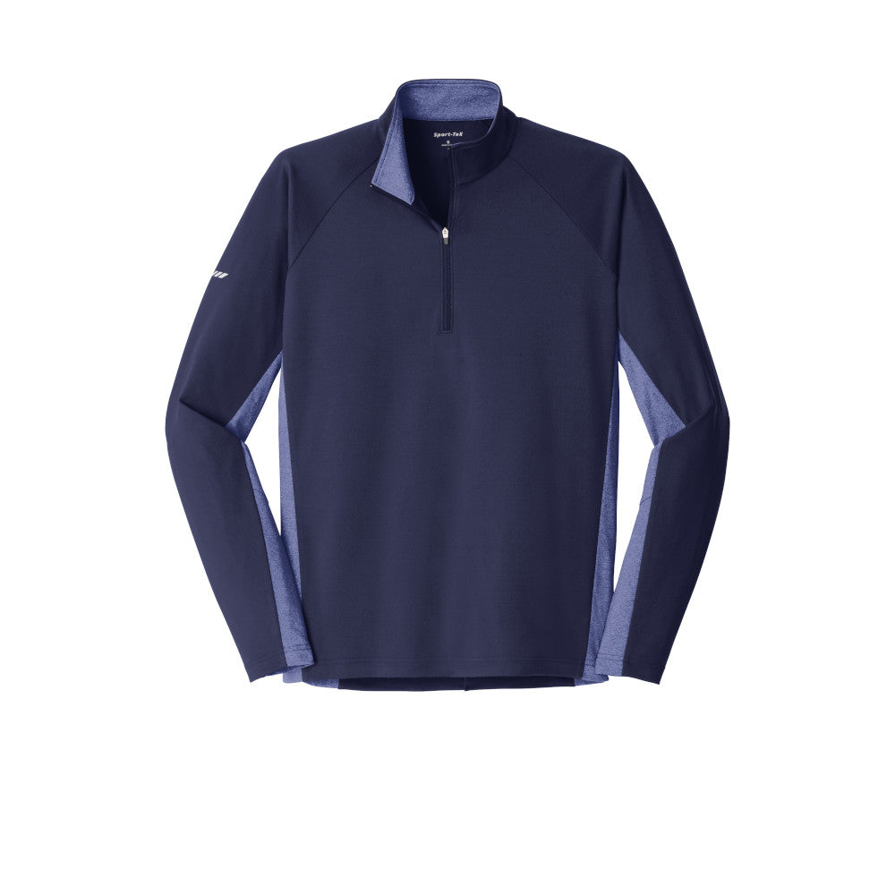 XA100.Sport-Tek® Sport-Wick® Stretch Contrast 1/2-Zip Pullover