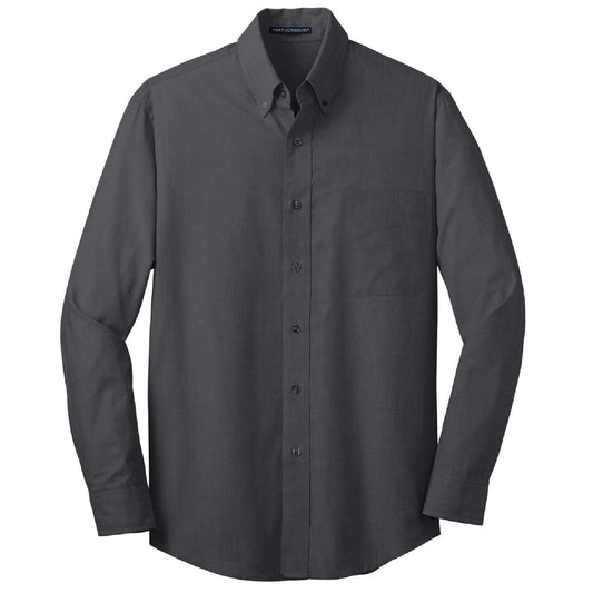 GC107. Men's Port Authority® Crosshatch Easy Care Shirt