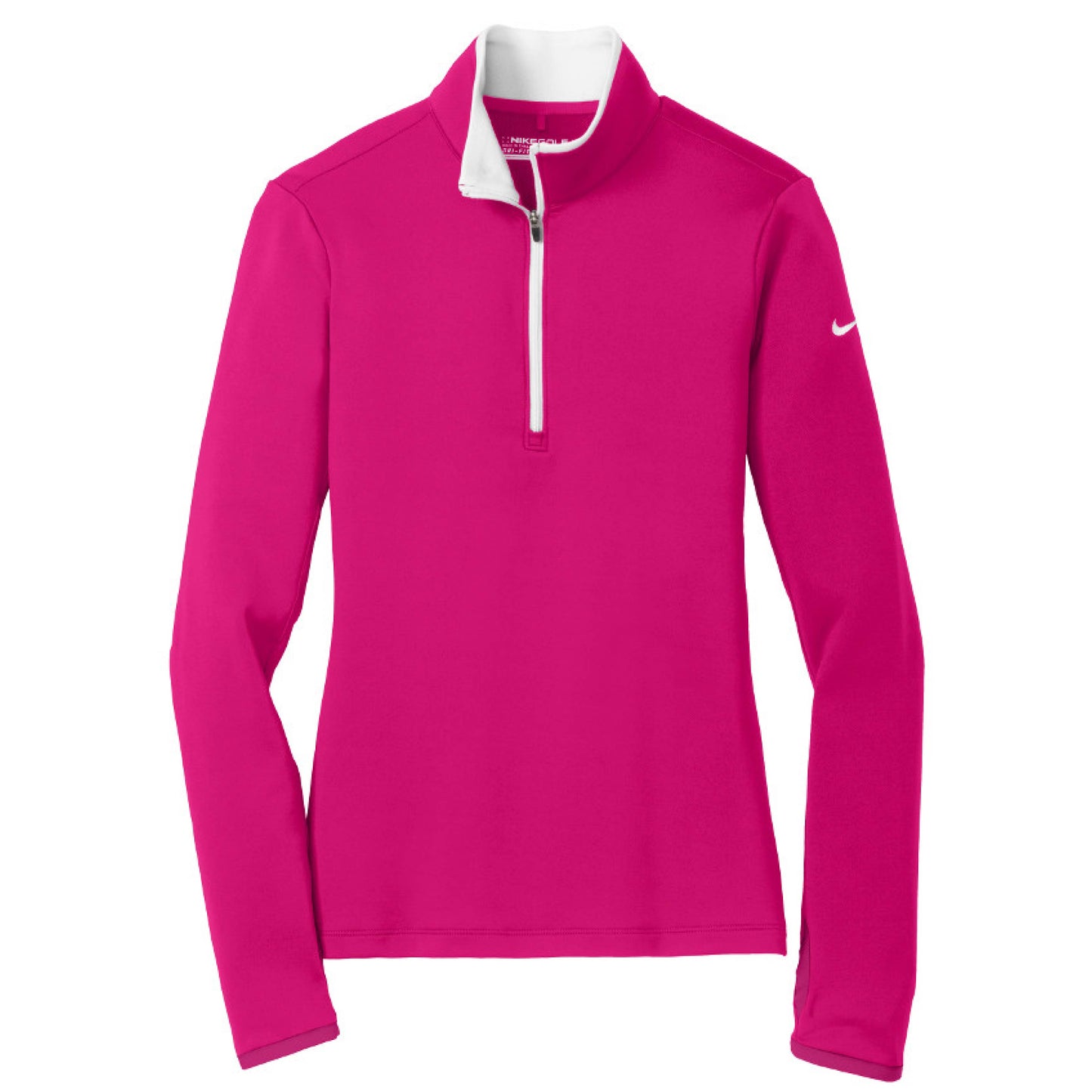 MPM205. Nike Ladies Dri-FIT Stretch 1/2-Zip Cover-Up