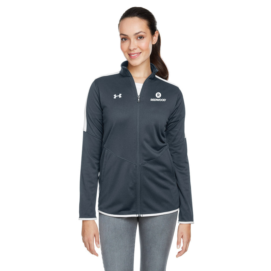 TSM220. Under Armour Ladies' Rival Knit Jacket.