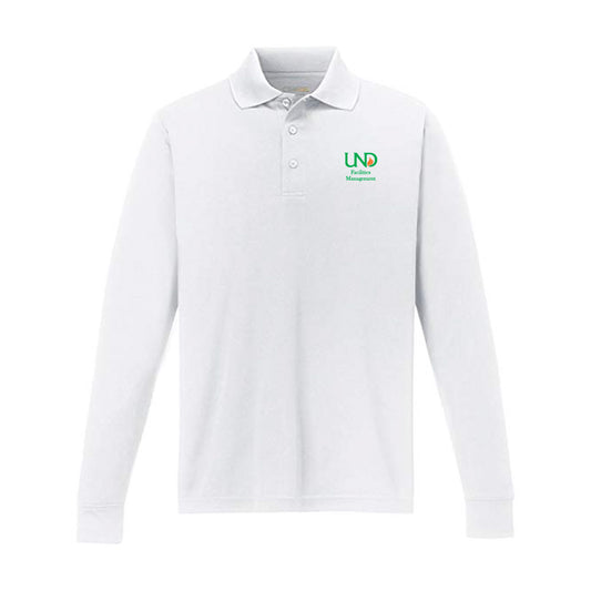 UNDFMS. Tall Pinnacle Performance Long Sleeve Piqué Polo