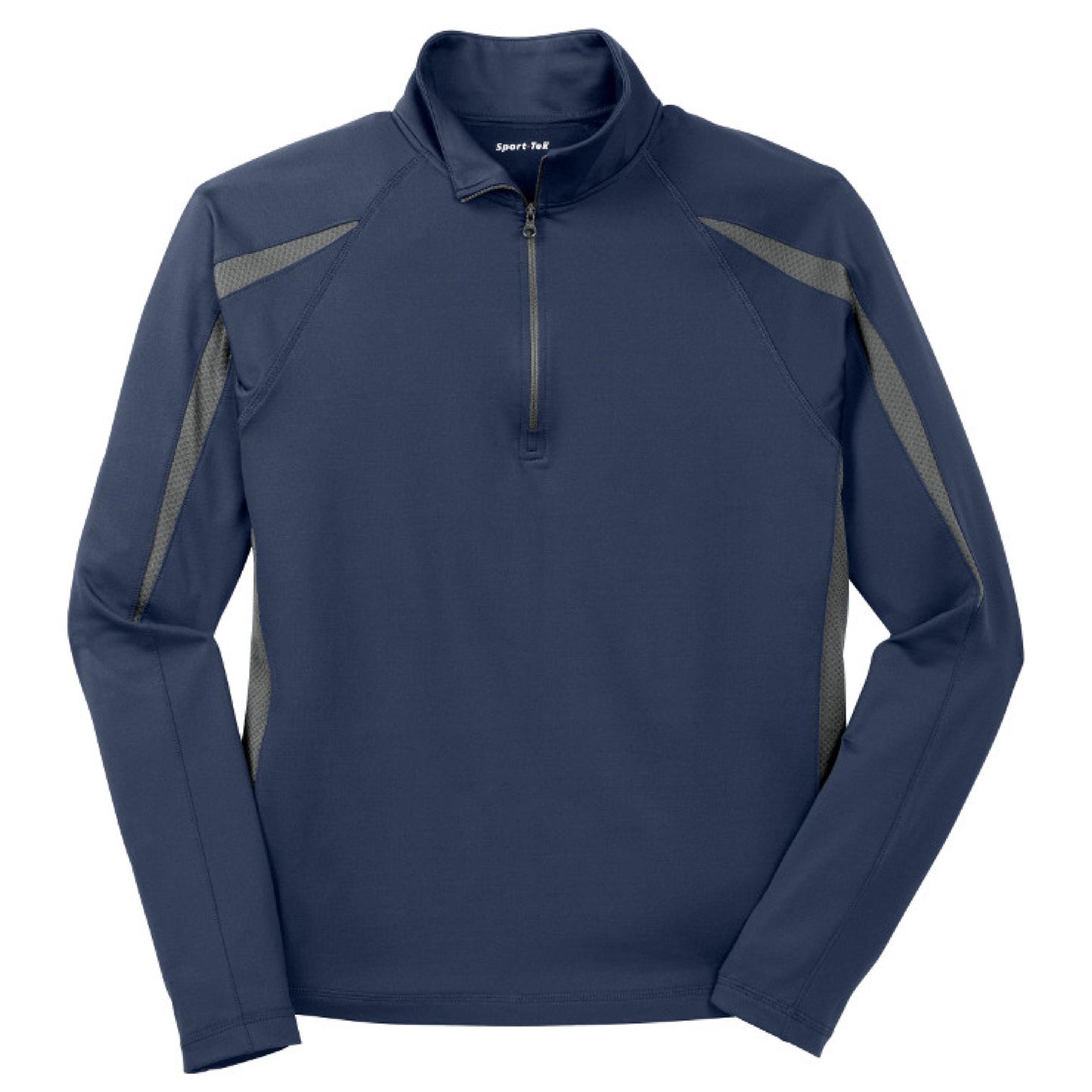 MPM106. Sport-Tek® Stretch 1/2-Zip Colorblock Pullover