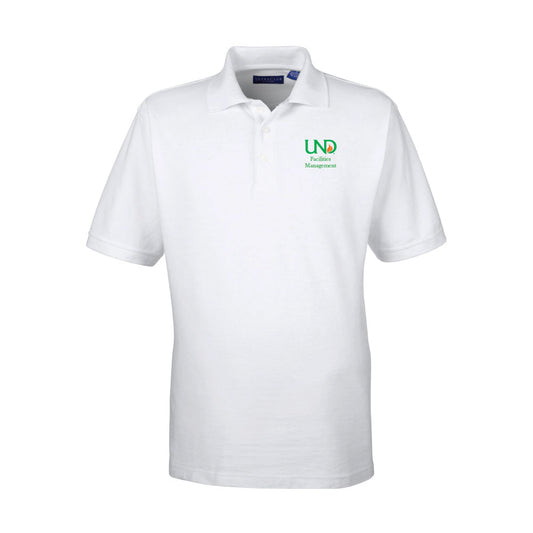 UNDFMS. UltraClub Platinum Honeycomb Piqué Polo
