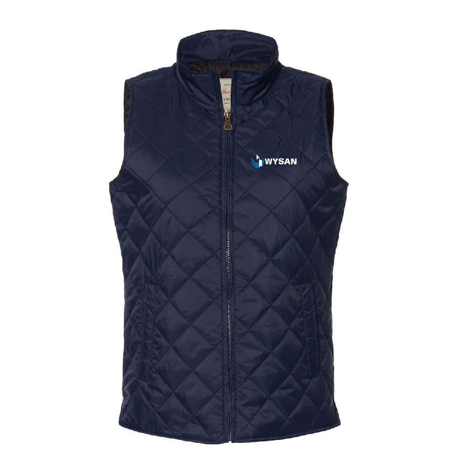 WYS118. Weatherproof - Women's Vintage Diamond Quilted Vest