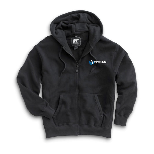 WYS305. Men's Heavyweight Full-Zip Hoodie