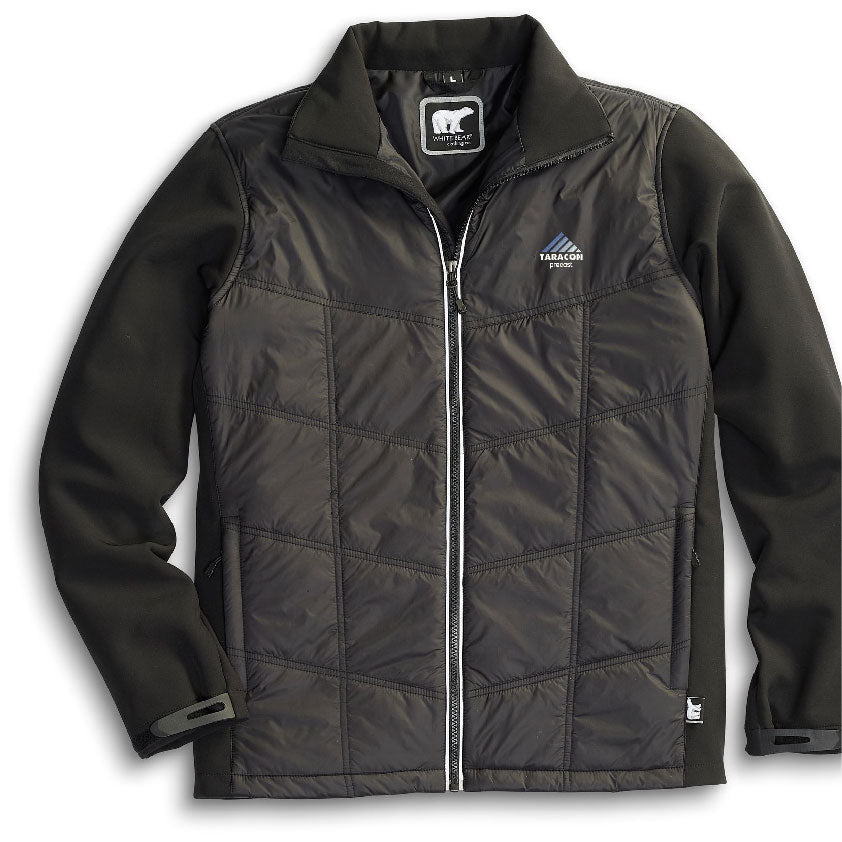 TRCN201. White Bear Hybrid Jacket