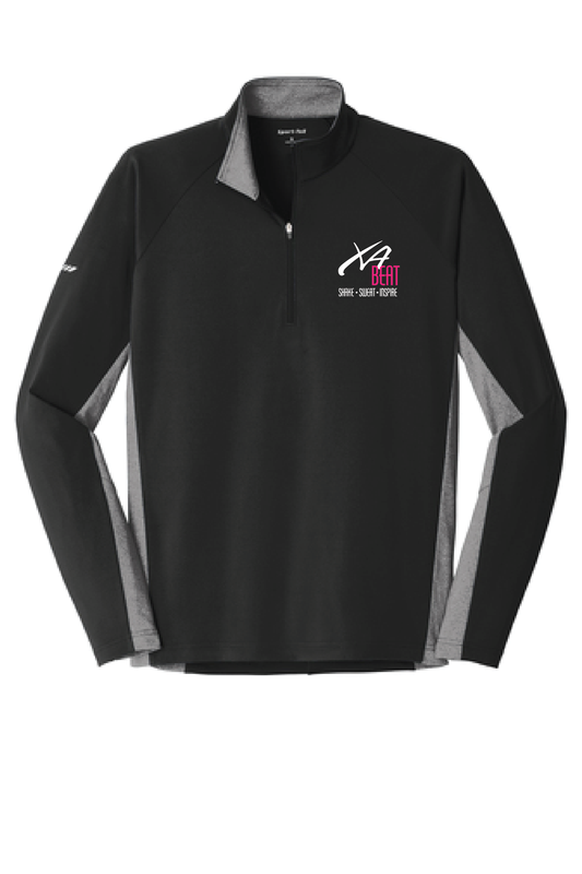 XA100.Sport-Tek® Sport-Wick® Stretch Contrast 1/2-Zip Pullover