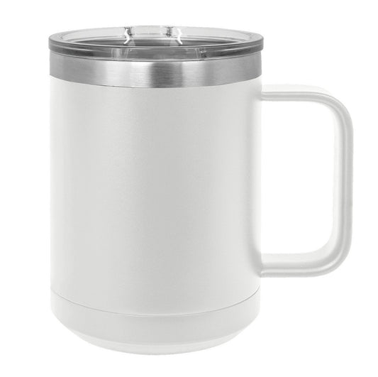 CC500. Polar Camel 15 oz Vacuum Insulated Mug with Slider Lid