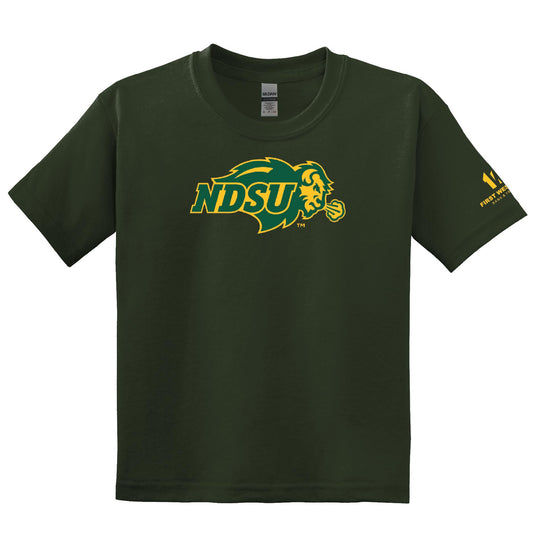 NDSUFW400. Gildan® Youth DryBlend® 50 Cotton/50 Poly T-Shirt