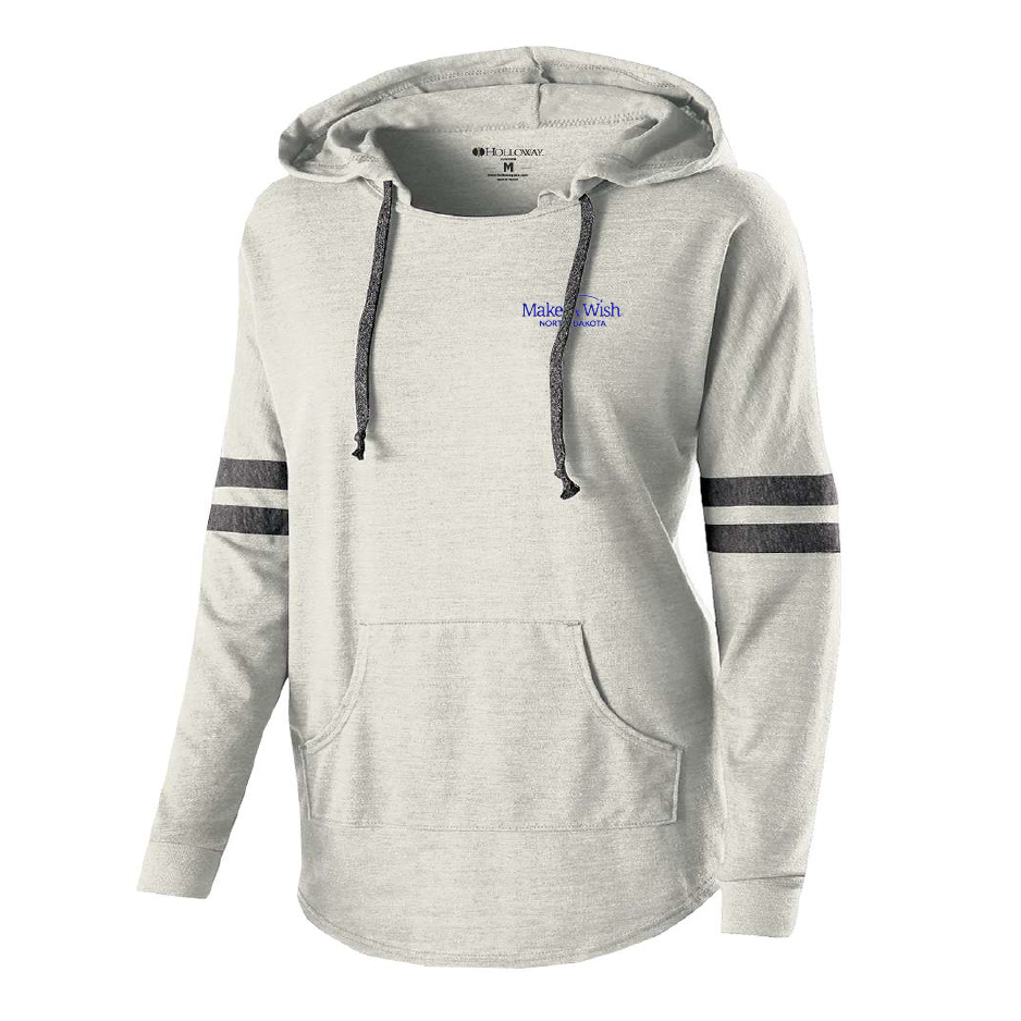 MAW108. Ladies' Hooded Low Key Pullover