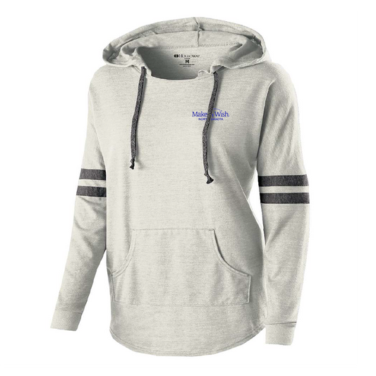 MAW108. Ladies' Hooded Low Key Pullover