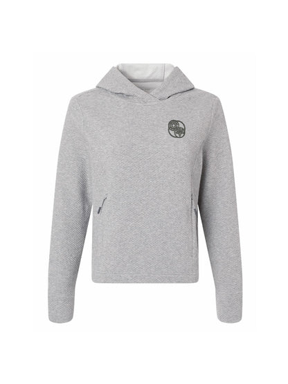 ACS104. North End Ladies Textured Hooded Pullover