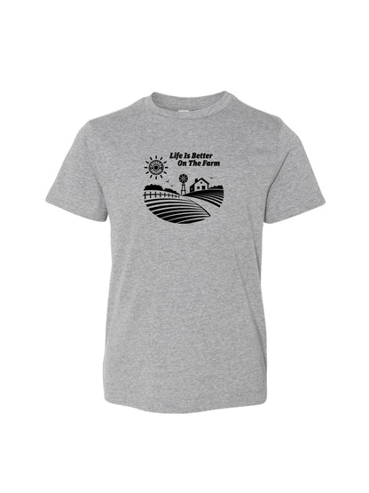 ACS432. LAT Youth T-shirt | Life is Better on the Farm